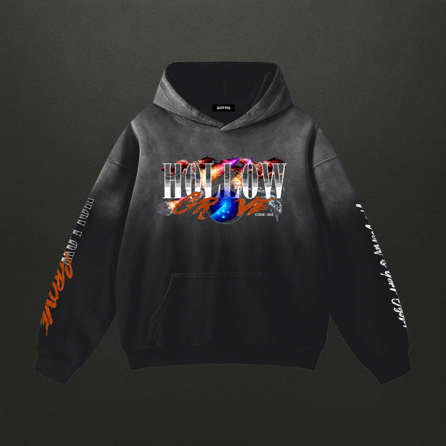 Code 002 Hoodie ( Purple Option Available By Request)