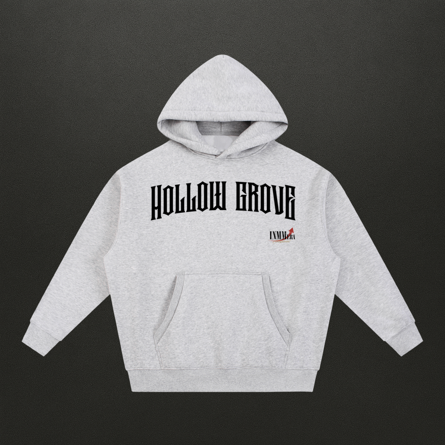 INMME Grey Boxy Hoodie