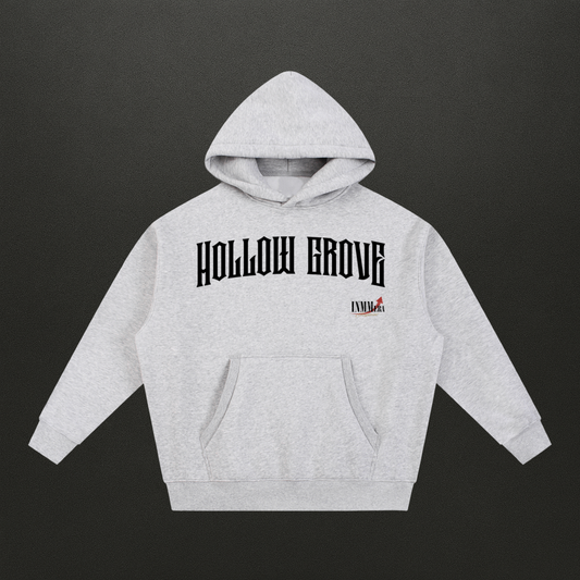 INMME Grey Boxy Hoodie