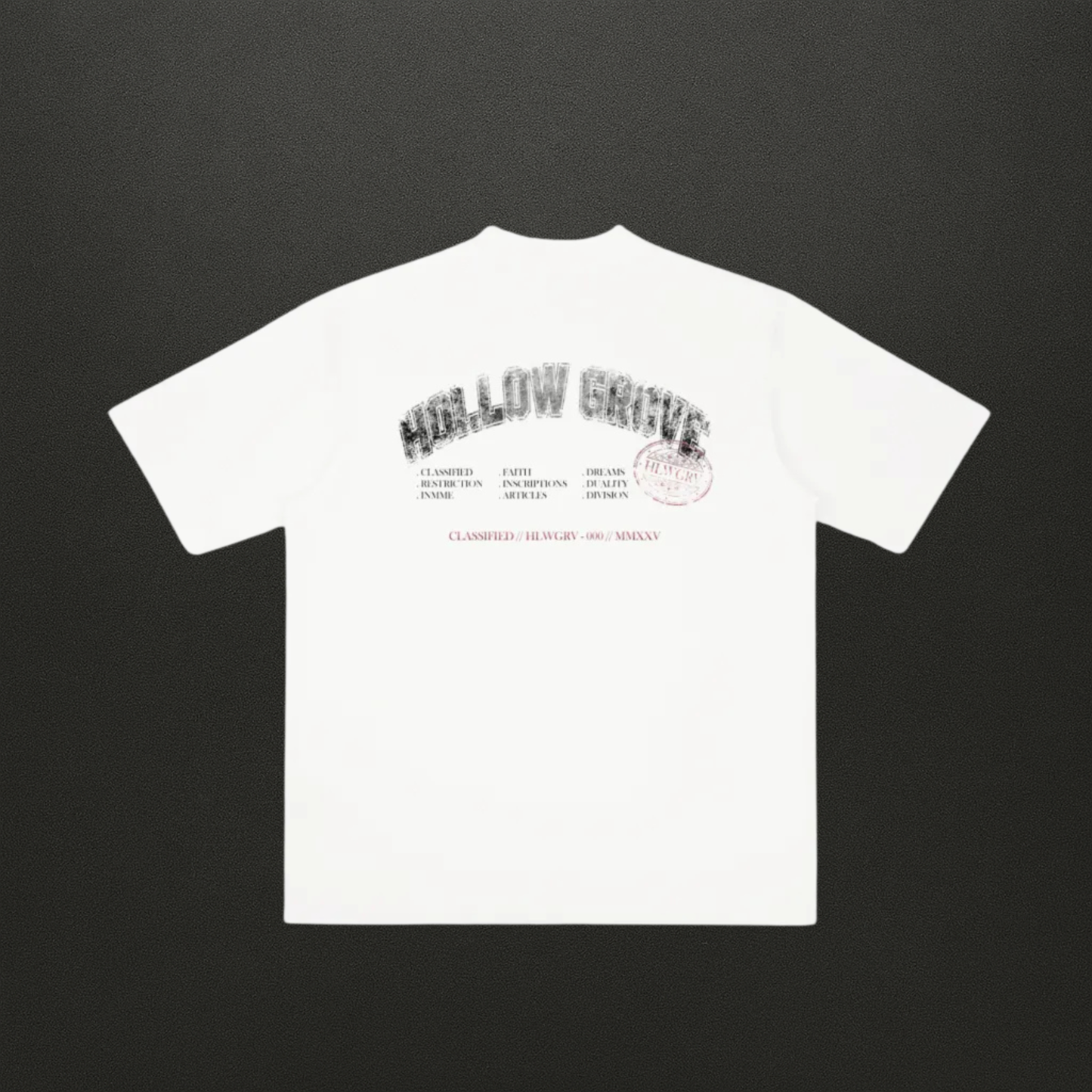 HG: Black & Rose Gold Classified Tee (3 colors)